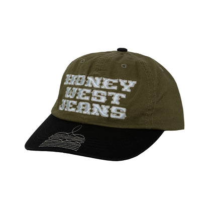 HONEY WEST JEANS CAP OLIVE