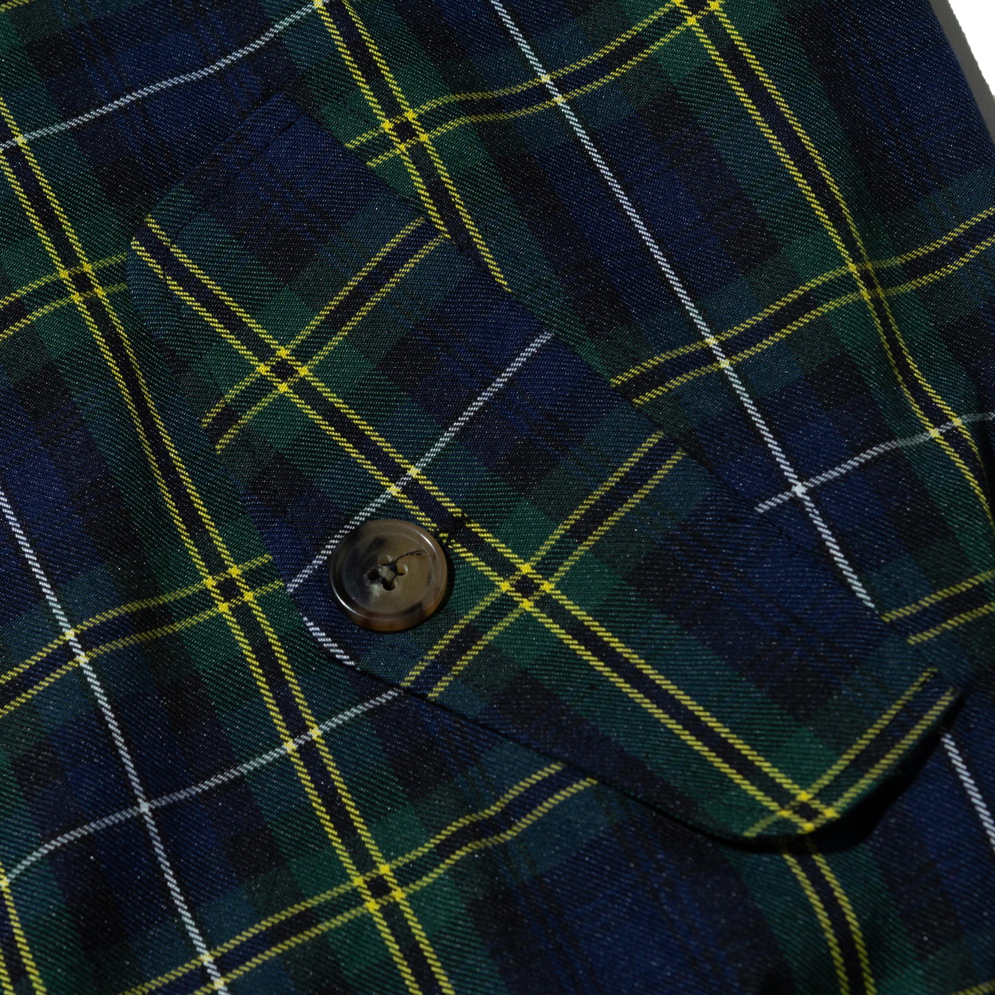 OE LOGO CHECK JACKET NAVY