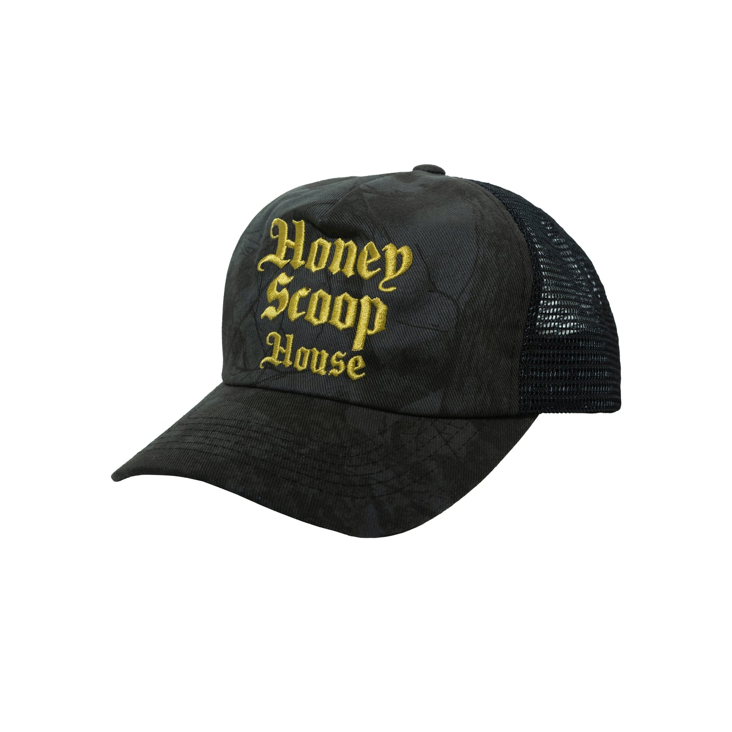 OE LOGO MESH CAP R.T CAMO BLACK