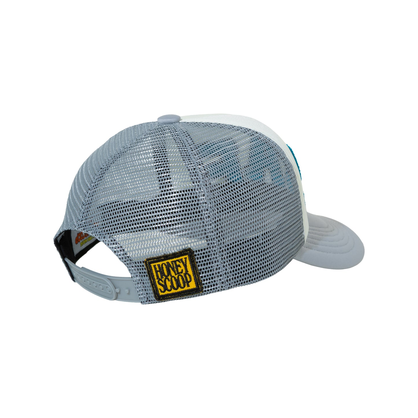 SAF LOGO TRUCKER CAP GRAY