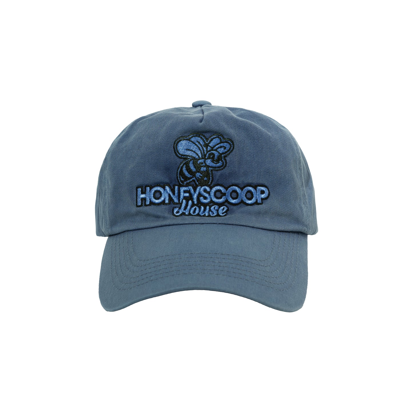 SMILE BEE OVERDYED CAP NAVY