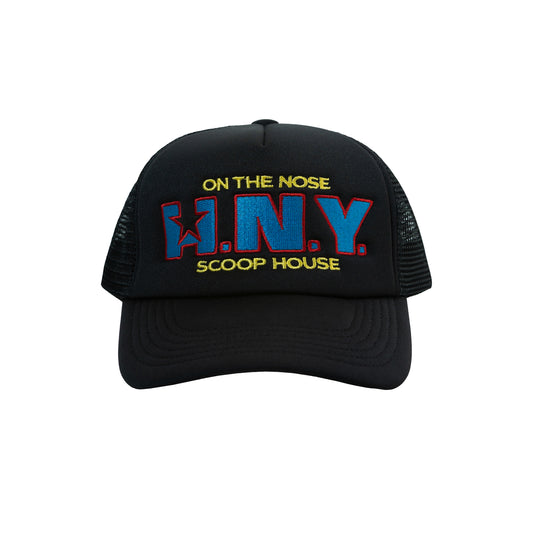 STAR HNY TRUCKER CAP BLACK