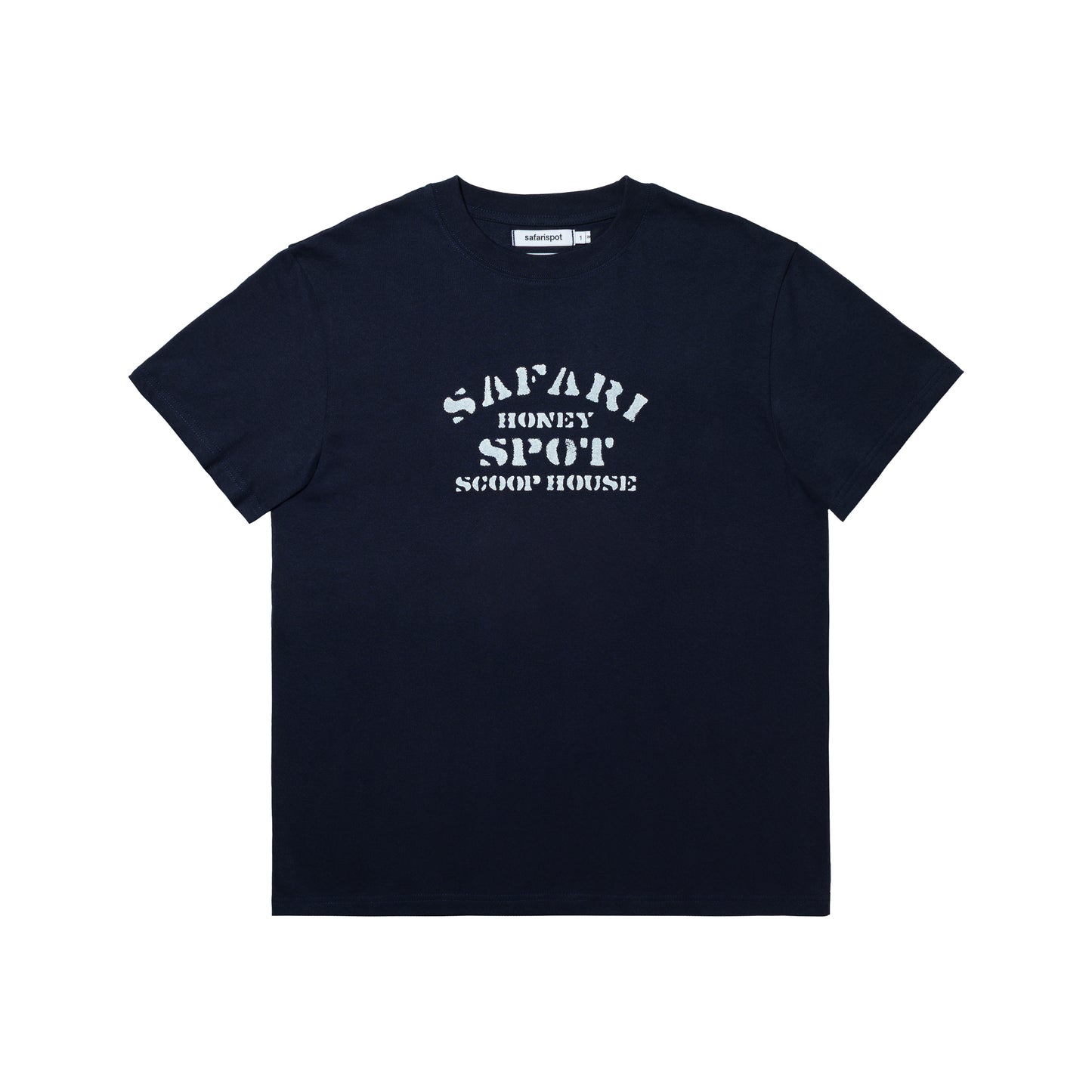 STENCIL TEE NAVY