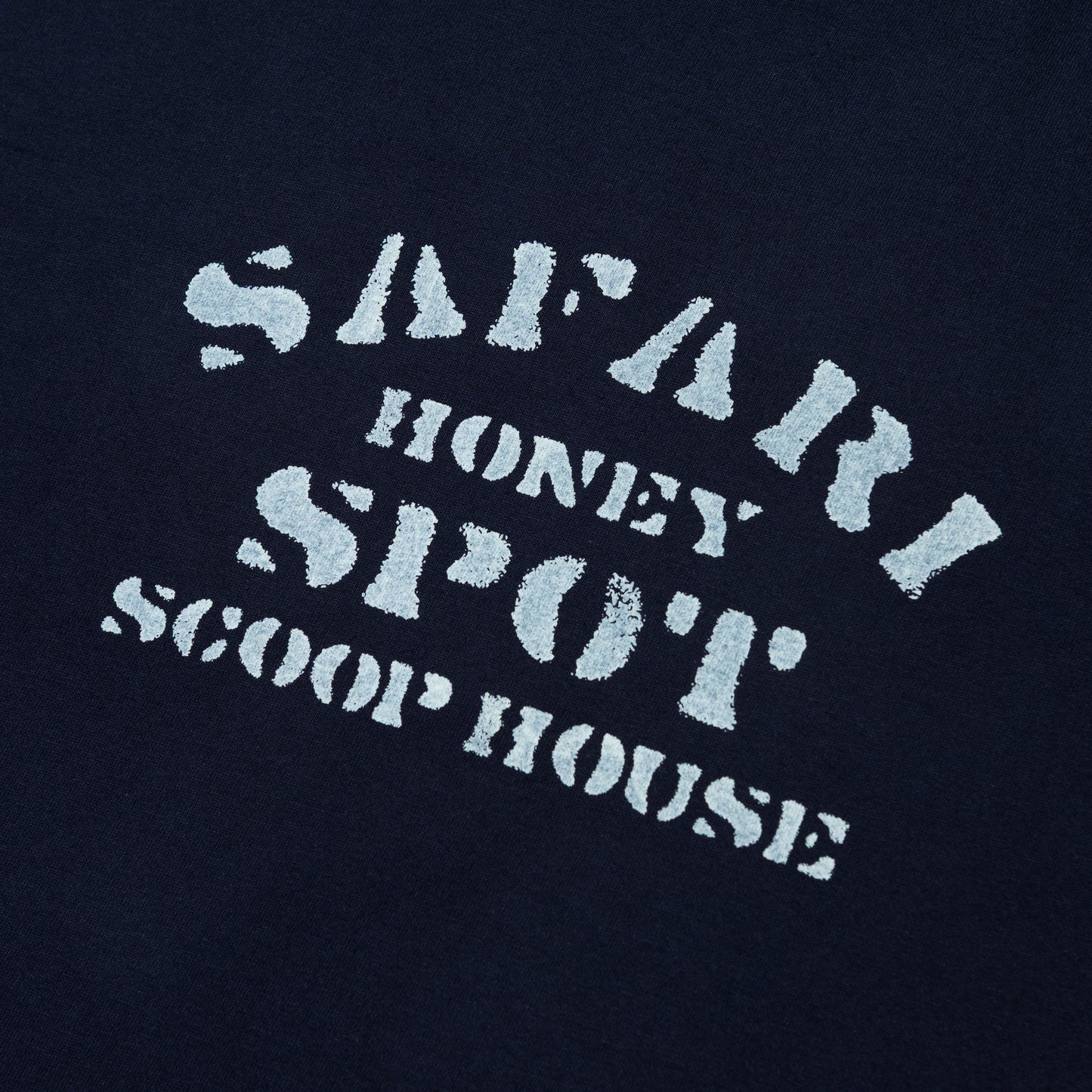 STENCIL TEE NAVY