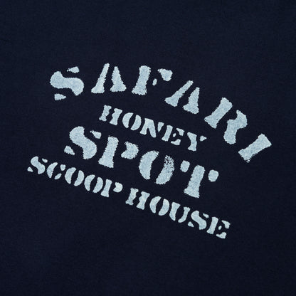 STENCIL TEE NAVY