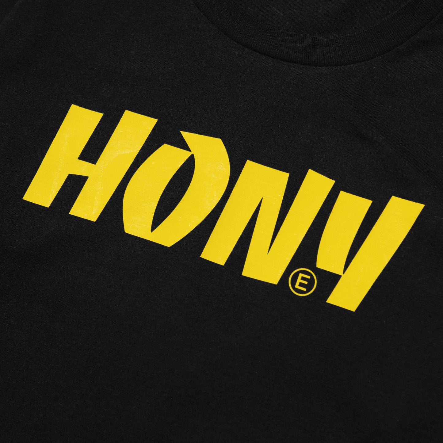 W HONY L/S TEE BLACK (WOMENS)