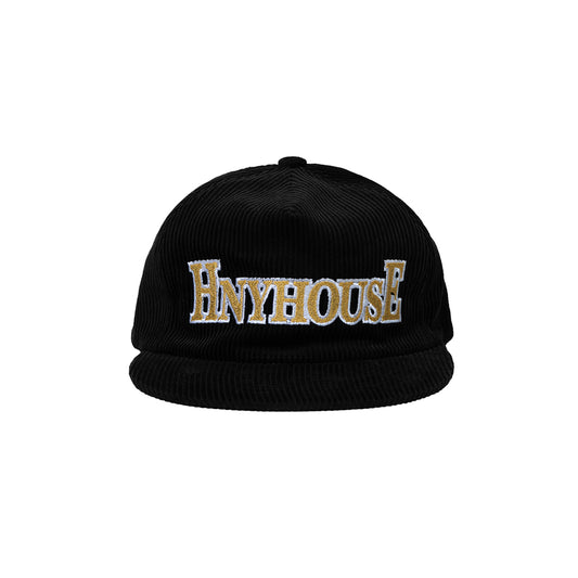 HOUSE CORDUROY 5P CAP BLACK