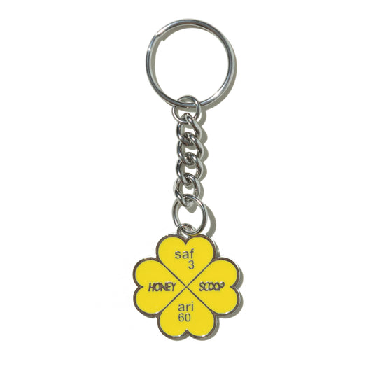 CLOVER KEYCHAIN HONEY