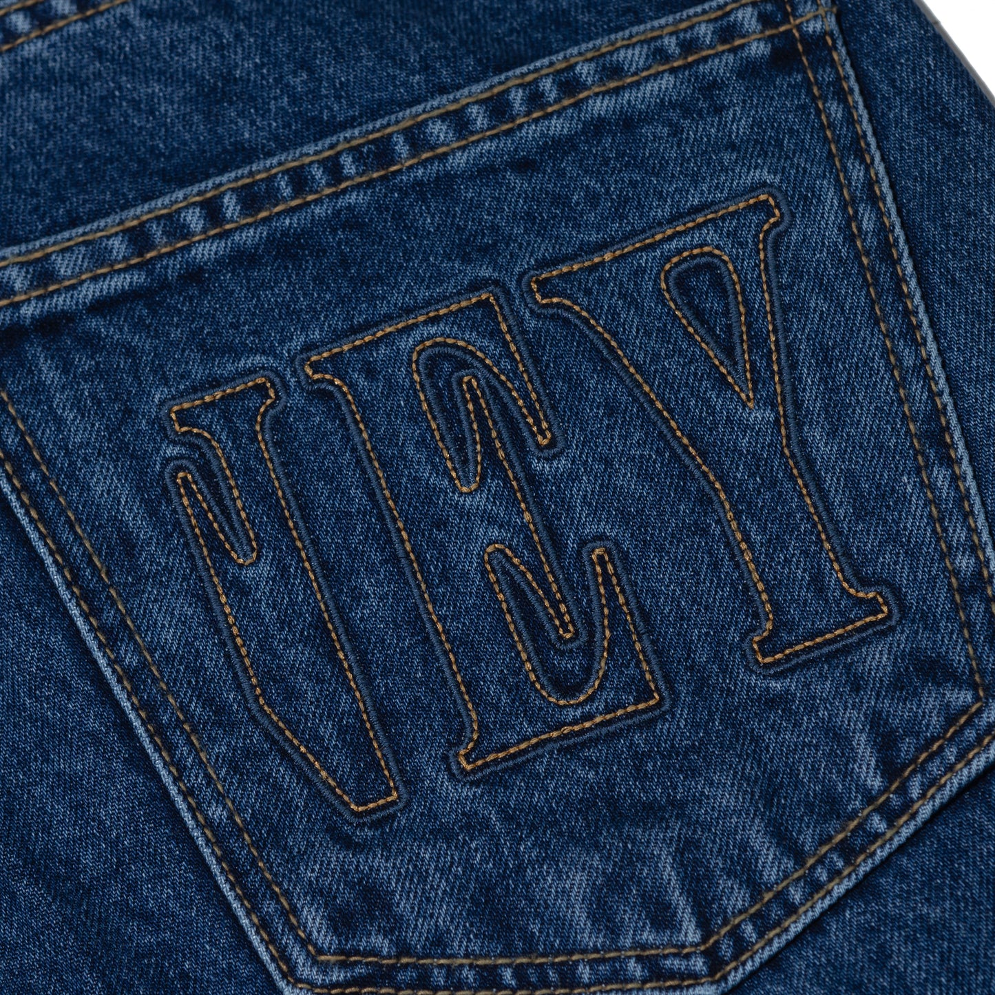 HONEY STITCH DENIM BLUE