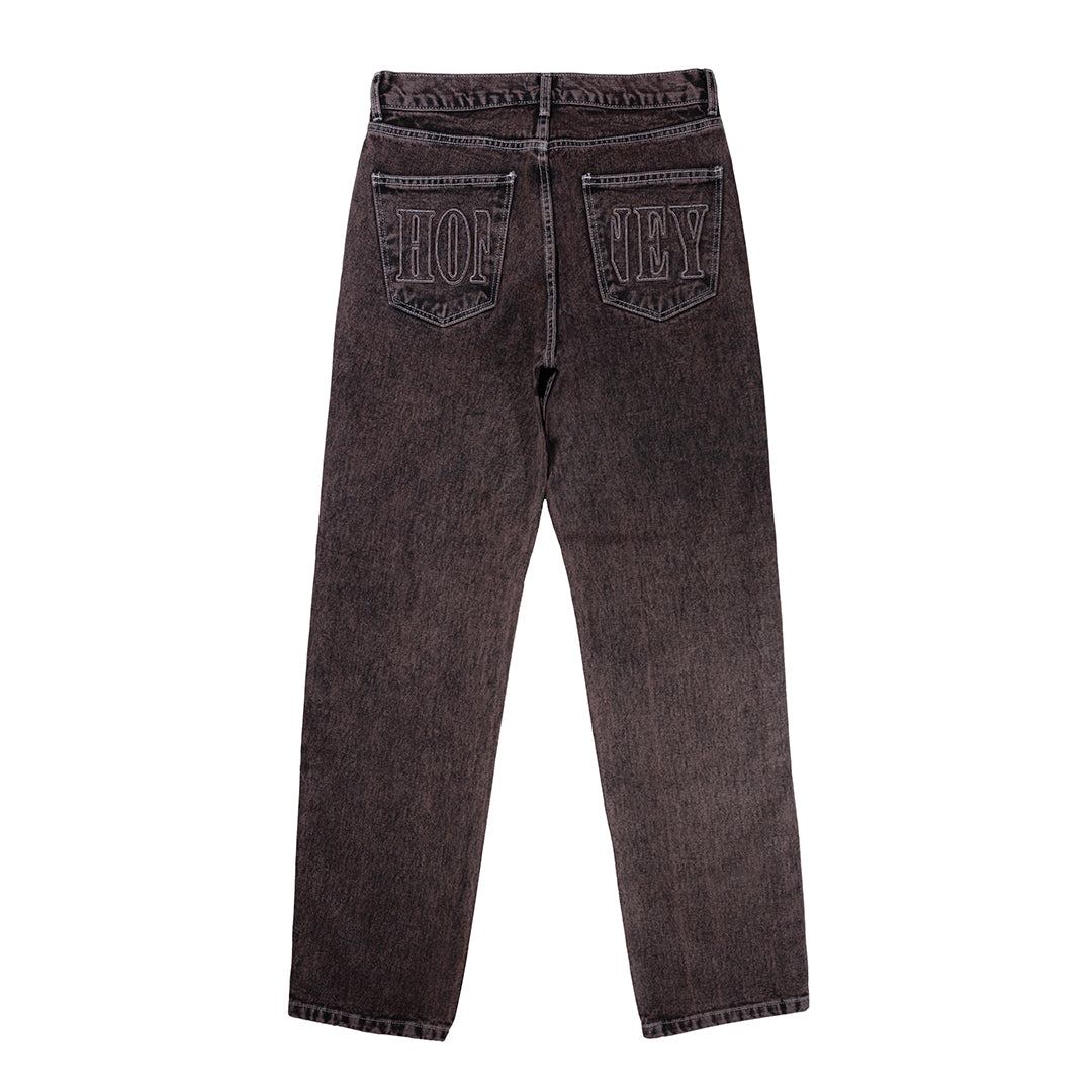 HONEY STITCH DENIM BROWN