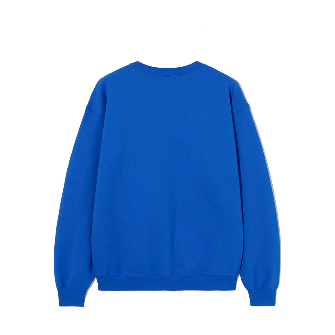 CLOVER LOGO CREW SWEATSHIRT ROYAL